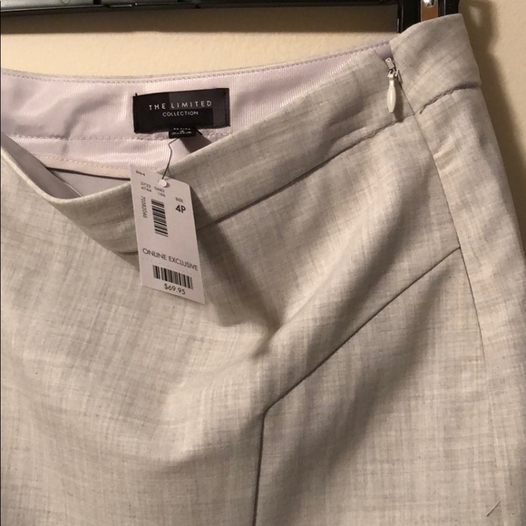 Light Gray Pencil Skirt- NWT - Picture 4 of 4